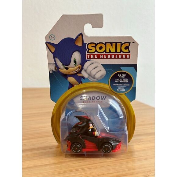 Sonic The Hedgehog Team Racing *SHADOW DARK REAPER* Die-Cast Vehicle - Picture 1 of 5